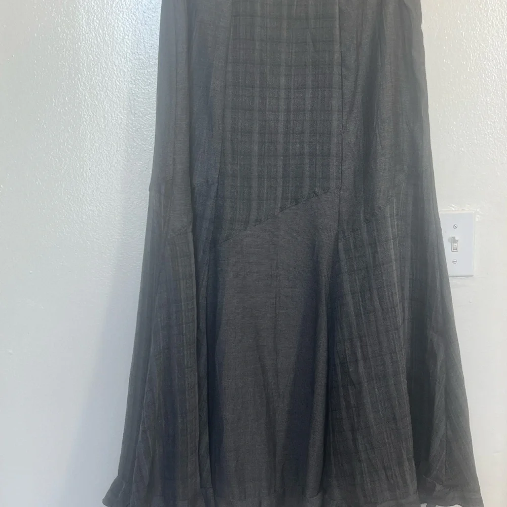 Per Una Charcoal Maxi Skirt - Picture 12 of 13